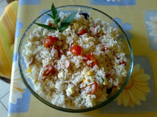 Salata rece cu orez