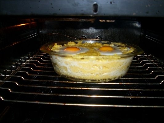 MAMALIGUTA CU BRANZA SI CU OCHIURI