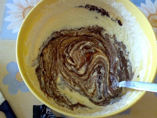 Cheesecake 1 - ciocolata si nuca de cocos