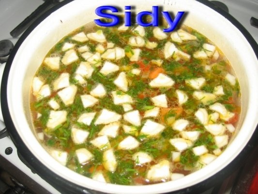 Ciorba de oua cu zer