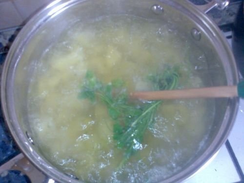 Garnitura de cartofi cu legume