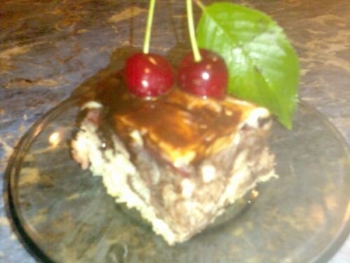 Prajitura Cika (cu cirese si ciocolata)