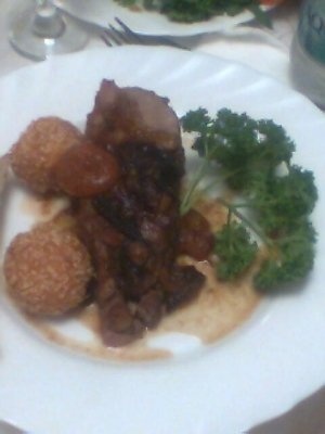 Friptura din ceafa de porc