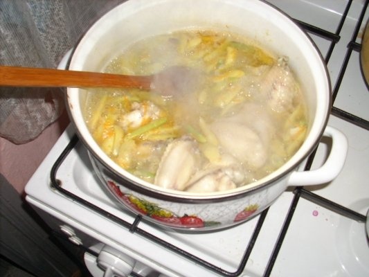 MANCARE DE PAISTAI CU ARIPIOARE DE PUI