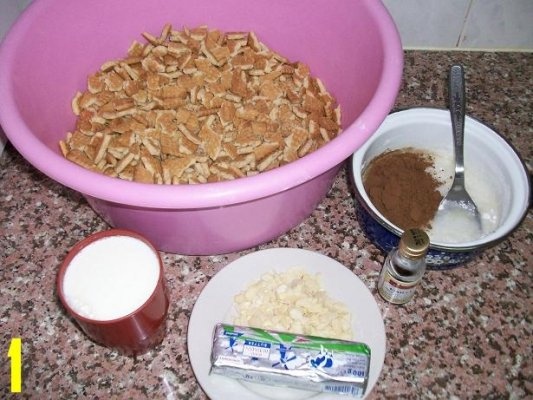 Salam de biscuiţi reţetă