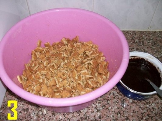 Salam de biscuiţi reţetă