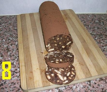 Salam de biscuiţi reţetă