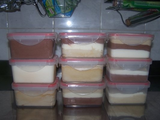 Parfe de cacao, vanilie si ness