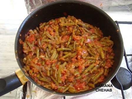 Pastai verzi cu rosii