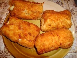 Rulada de carne cu bechamel