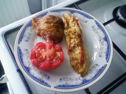 CARTOFI CU LEGUME IN FOLIE