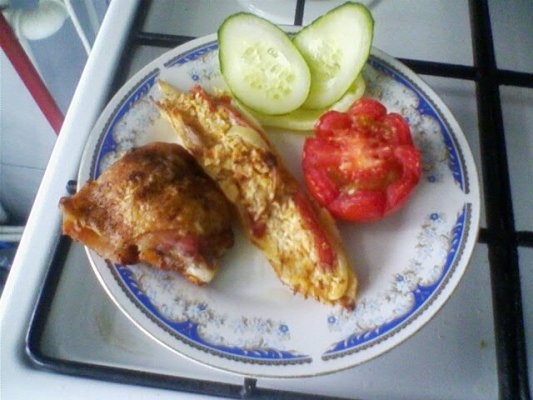 CARTOFI CU LEGUME IN FOLIE