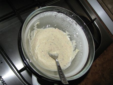 Inghetata de iaurt cu ciocolata alba