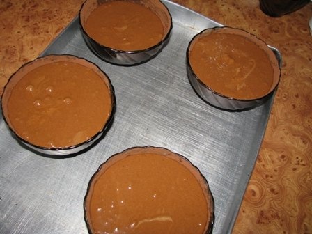 Prajitura fondanta de ciocolata