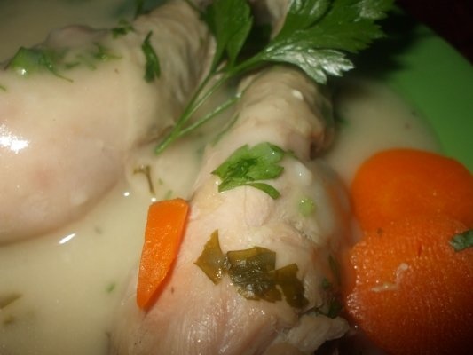 Ciulama cu rasol de pui