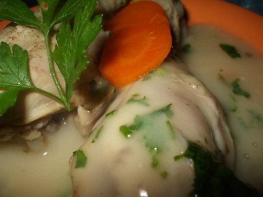 Ciulama cu rasol de pui