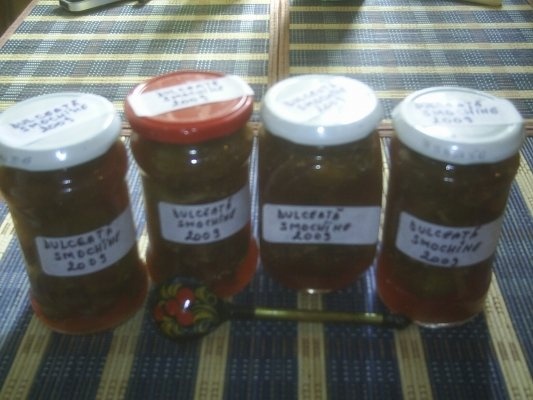 DULCEATA DE SMOCHINE VERZI SI ROSII