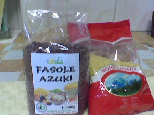 Friptura la cuptor cu fasole Azuki si cus-cus