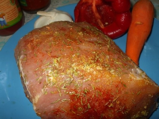 Aperitiv cu friptura rece si pasta de carne