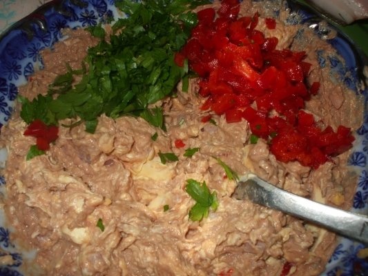 Aperitiv cu friptura rece si pasta de carne