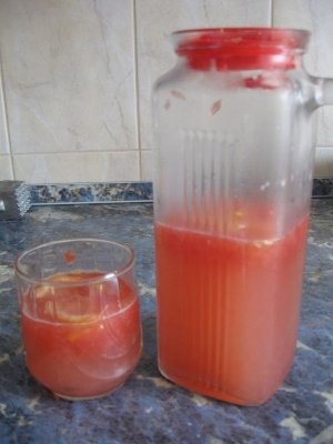 Limonadă cu grepfruit si lămâie