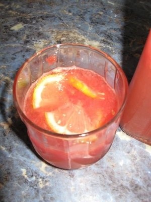 Limonadă cu grepfruit si lămâie