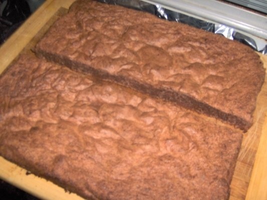 Transh ciocolata-tort cu crema