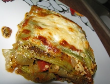 Lasagna cu vinete