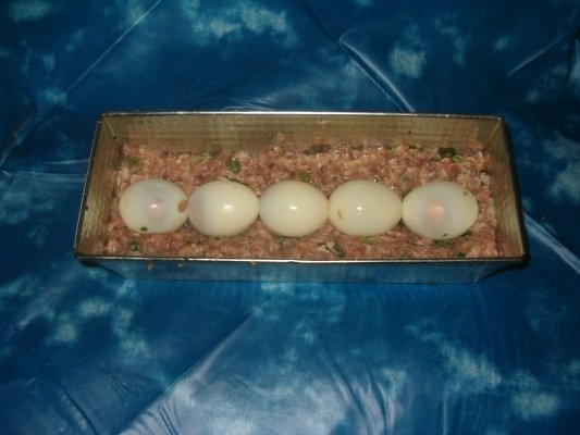 Chiftea umpluta cu oua