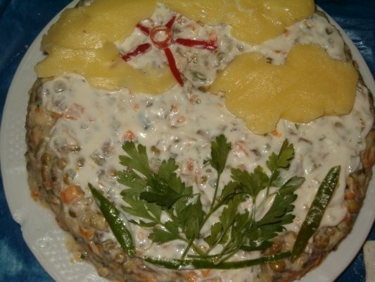 Salata de legume cu carne