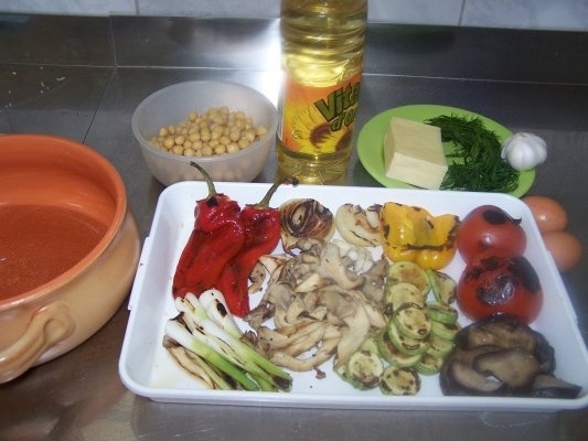 Ghiveci cu naut a'la Alina ( Pentru o viata indelungata !)