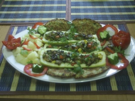 Sandwich cald cu cartofi