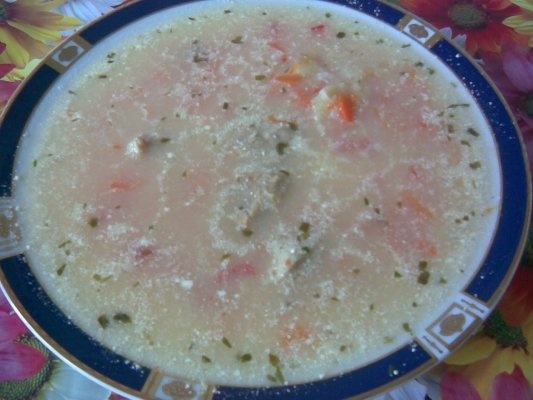 Ciorba de porc cu tarhon