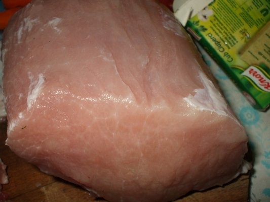 Fasole verde scazuta cu cotlet