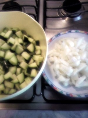 Supa crema de dovlecei cu creveti