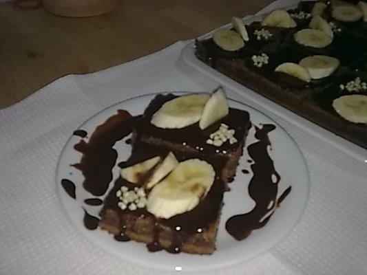 Chocolatte banana cake(prajitura testata).