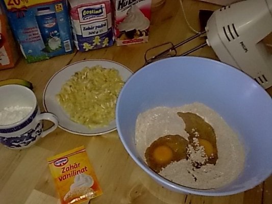 Chocolatte banana cake(prajitura testata).