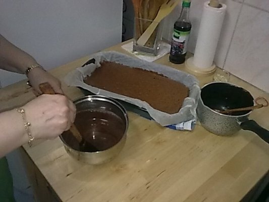 Chocolatte banana cake(prajitura testata).