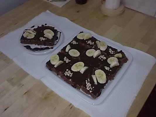 Chocolatte banana cake(prajitura testata).