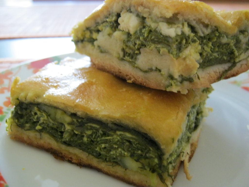 Placinta cu spanac si branza