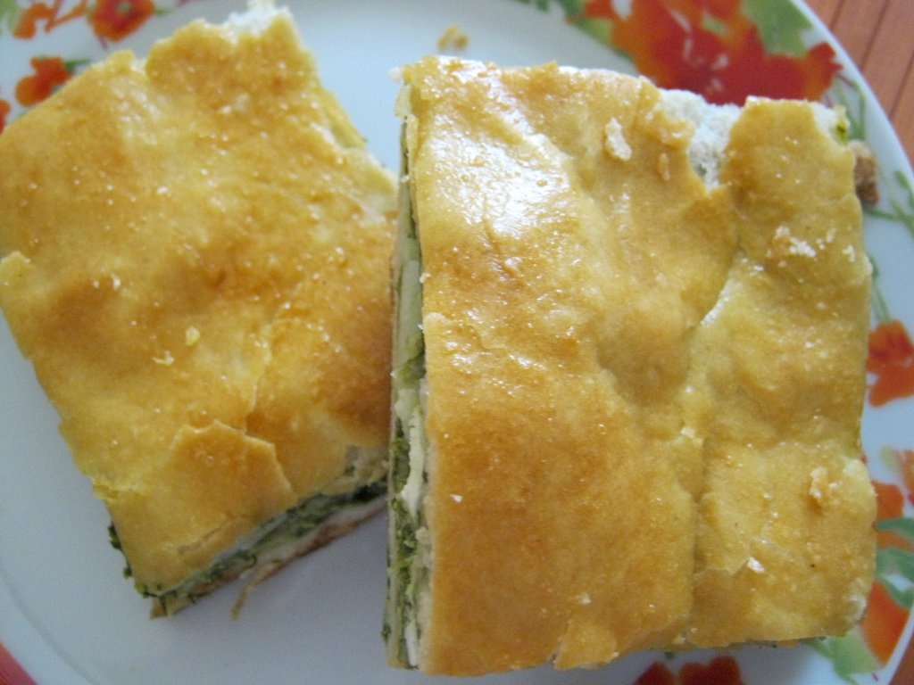 Placinta cu spanac si branza