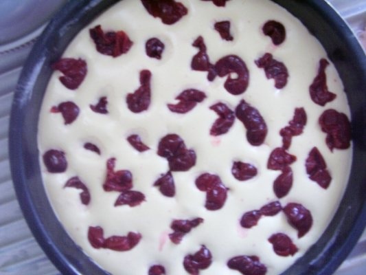 PRAJITURA CU OUA SI VISINE