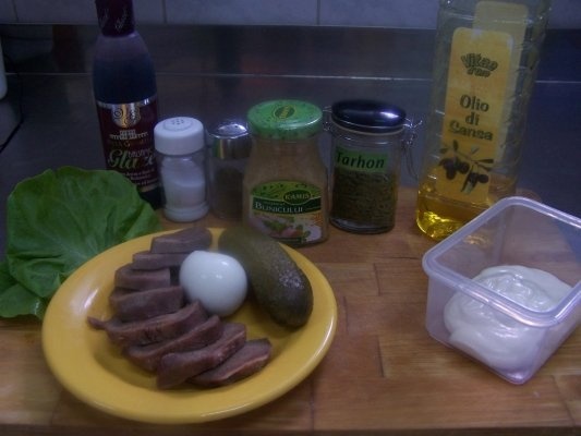 Limba cu sos remulad (Potrivit pentru orice ocazie)