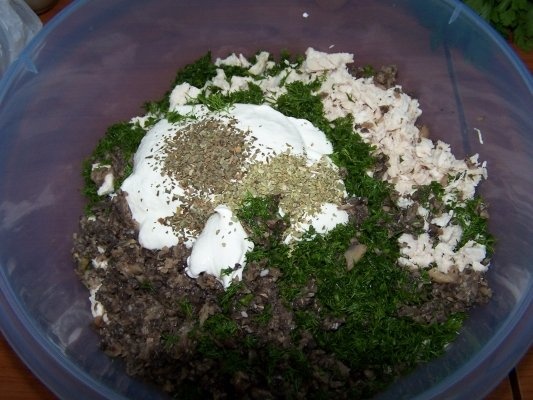 Clatite cu pui cu sote de legume (Irezistibil !!!)