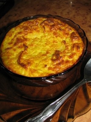 Sufleu de morcovi cu dovlecel