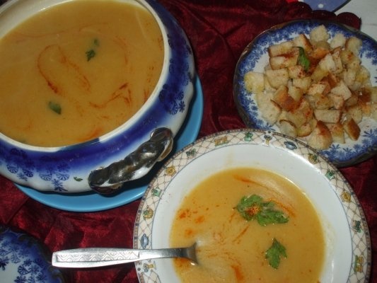 Supa crema de dovlecei