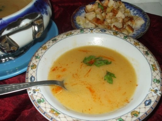 Supa crema de dovlecei