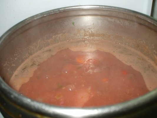 Iahnie de fasole rosie cu afumatura