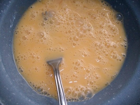 Sandviciuri imbricate in ou