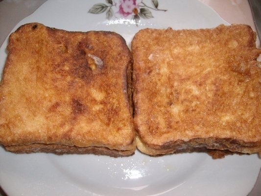 Sandviciuri imbricate in ou